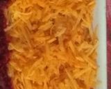 A picture of step 1 of Gajar Halwa Cone.