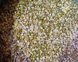 A picture of step 1 of Moong dal Cheela.