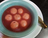 সুগার ফ্রি স্ট্রবেরি রসগোল্লা (sugar free strawberry rasgulla recipe in Bengali) রেসিপির ধাপ 5 ছবি