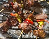 A picture of step 5 of Liver kebab.