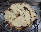 Foto del paso 4 de la receta: Pastel de berenjenas con salsa de repollo al pesto