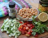 Gambar langkah 1 resipi Salad Kacang Kuda.