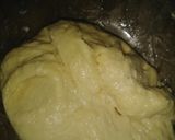 A picture of step 2 of Butter roll with sweet filling.