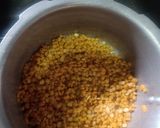 A picture of step 3 of Sindhi Daal Pakwan.