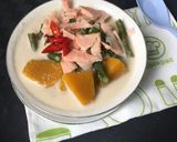 Foto langkah ke 3 dari resep Sayur Rebung labu kuning.