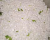 A picture of step 1 of Sabudana khichdi.
