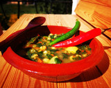 Foto del paso 6 de la receta: Sopa de ortigas con garbanzos y espárragos trigueros - veggie