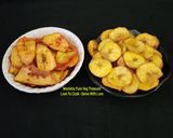 A picture of step 4 of Kerala Nendran Banana Chips.
