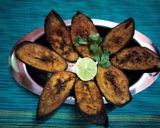 செட்டிநாடு வாழைக்காய் மீன் வறுவல் (Chettinadu vaazhaikaai meen varuval recipe in tamil) ரெசிபி ஸ்டேப் 3 புகைப்படம்