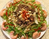 Hình bước làm 8 của món Nộm rau muống !