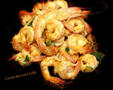 Foto del paso 3 de la receta: Langostinos salteados con ajo aceite y pimentón ahumado