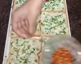 சில்லி சீஸ் டோஸ்ட் (Chilli cheese toast recipe in tamil) ரெசிபி ஸ்டேப் 3 புகைப்படம்
