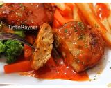 Foto langkah ke 4 dari resep Bestik Daging Cincang lezatt,menu lezat rumahku.