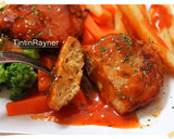 Foto langkah ke 4 dari resep Bestik Daging Cincang lezatt,menu lezat rumahku.