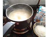 A picture of step 1 of Coconut Tango with Rose Sandesh Balls.