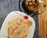 Foto del paso 5 de la receta: Tiras de pollo con salsa de limón y patatas al horno