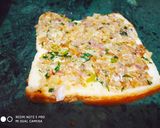 A picture of step 3 of Onion sandwich.