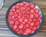 Foto del paso 5 de la receta: Tarta de queso y fresa