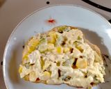 Pas rețetă Salată cu piept de pui, porumb, castraveți și maioneză 2 fotografie