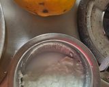 A picture of step 1 of Mango mastani.
