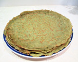 Foto del paso 6 de la receta: Crepes con harina de guisantes y poleo menta sin huevo