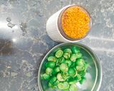 A picture of step 1 of Lasoda pickle.