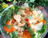 Hình bước làm 3 của món Gỏi Củ Cải Tôm Càng Nướng