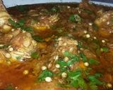 A picture of step 1 of Balti ghost.