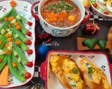 Hình bước làm 8 của món Bữa tiệc Giáng Sinh nhiều màu sắc
