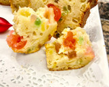 Foto del paso 12 de la receta: Plum cake con manzanas y frutas confitadas