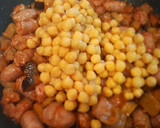 Foto del paso 4 de la receta: Garbanzos con salchichas y berenjenas