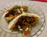Foto del paso 8 de la receta: Pan árabe relleno de carne y verduritas 🤩