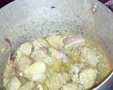 A picture of step 2 of Okro soup.