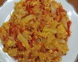 Tojásos lecsó recept fázis 6 fotója