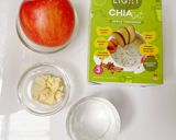 Foto langkah ke 1 dari resep Sarapan Diet : Chia Seed Oatmeal Apel Cinnamon (198 kkal).