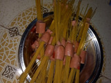 Spaghetti with smokies