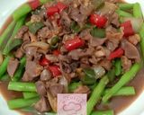 Foto langkah ke 7 dari resep Buncis Siram Tumis Ampela.