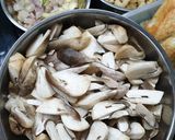 Hình bước làm 1 của món Pate nấm chay