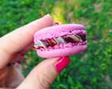 Pas rețetă Macarons cu nutella 14 fotografie