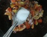 टमाटर की सब्जी (Tamatar ki sabzi recipe in Hindi) रेसिपी चरण 6 फोटो
