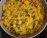 A picture of step 6 of Sprouts pulao.