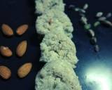 Coconut badaam roll recipe step 8 photo