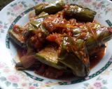 Foto langkah ke 6 dari resep Balado Terong Asam Manis.