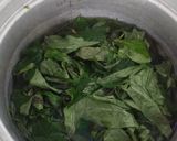 Foto langkah ke 1 dari resep Gulai rebon daun singkong.