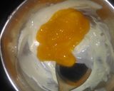 A picture of step 1 of Choco Mango Golgappe.