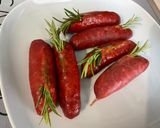 Une image de l'étape 4 de Chorizos grillés au romarin.