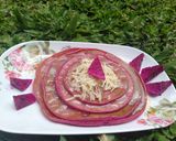 Foto langkah ke 4 dari resep Pancake Buah Naga.