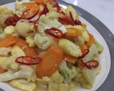 Foto langkah ke 1 dari resep Tumis 3 sayur (Putren, Wortel,Kembang Kol).
