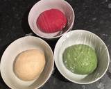 Tricolour bread loaf recipe step 4 photo