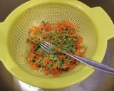 Foto del paso 5 de la receta Burritos de salmón y verduras (brócolis, zanahorias y aguacate)